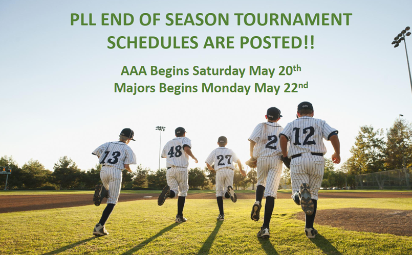End of Season Tournaments