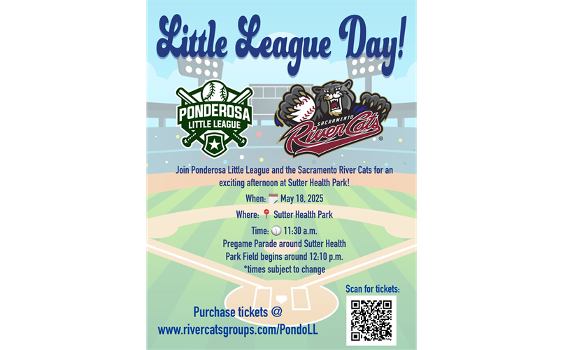 Rivercats Little League Day