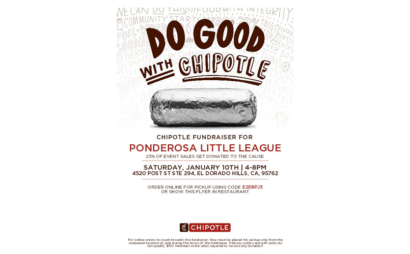 PLL Dine-out - Chipotle - Jan 10th
