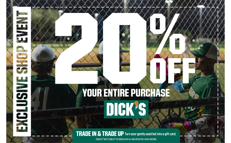 DSG 20% Off:2/13/2026 - 2/16/2026